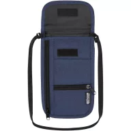   Portofel stil gentuta, Everestus, 2601E13196, 13x22 cm, Poliester, Albastru Heather Navy