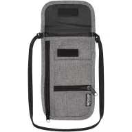   Portofel stil gentuta, Everestus, 2601E13197, 13x22 cm, Poliester, Gri Heather