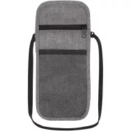   Portofel stil gentuta, Everestus, 2601E13197, 13x22 cm, Poliester, Gri Heather