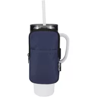   Gentuta pentru sticla, Everestus, 2610E18271, 10x18x2 cm, Poliester, Albastru Navy