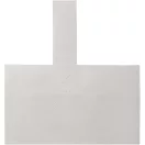 Sacosa de cumparaturi, Everestus, 2610E18989, 26x30x6 cm, Poliester, Alb