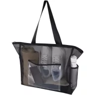   Sacosa de cumparaturi, Everestus, 2610E19008, 43x37x15 cm, Poliester, Negru