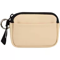   Portofel cu clips, Everestus, 2610E18189, 10x2.5x7 cm, Poliuretan, Bej Oatmeal