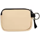Portofel cu clips, Everestus, 2610E18189, 10x2.5x7 cm, Poliuretan, Bej Oatmeal