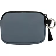   Portofel cu clips, Everestus, 2610E18191, 10x2.5x7 cm, Poliuretan, Albastru Hale
