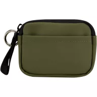   Portofel cu clips, Everestus, 2610E18192, 10x2.5x7 cm, Poliuretan, Verde Forest