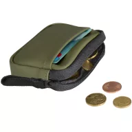   Portofel cu clips, Everestus, 2610E18192, 10x2.5x7 cm, Poliuretan, Verde Forest