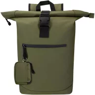   Portofel cu clips, Everestus, 2610E18192, 10x2.5x7 cm, Poliuretan, Verde Forest