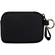   Portofel cu clips, Everestus, 2610E18194, 10x2.5x7 cm, Poliuretan, Negru