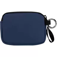   Portofel cu clips, Everestus, 2610E18195, 10x2.5x7 cm, Poliuretan, Albastru Navy