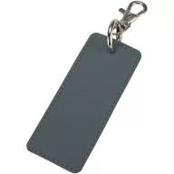   Breloc dreptunghiular cu clips, Everestus, 2610E18147, 9.5x4 cm, Poliuretan, Albastru Hale