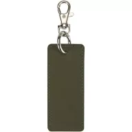   Breloc dreptunghiular cu clips, Everestus, 2610E18148, 9.5x4 cm, Poliuretan, Verde Forest