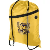   Saculet rucsac cu snur, Everestus, 2610E17935, 33x45.5 cm, Poliester, Galben