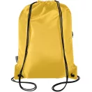 Saculet rucsac cu snur, Everestus, 2610E17935, 33x45.5 cm, Poliester, Galben