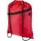 Saculet rucsac cu snur, Everestus, 2610E17936, 33x45.5 cm, Poliester, Rosu