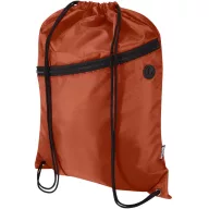   Saculet rucsac cu snur, Everestus, 2610E17937, 33x45.5 cm, Poliester, Rosu Brick