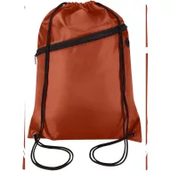   Saculet rucsac cu snur, Everestus, 2610E17937, 33x45.5 cm, Poliester, Rosu Brick