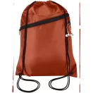 Saculet rucsac cu snur, Everestus, 2610E17937, 33x45.5 cm, Poliester, Rosu Brick