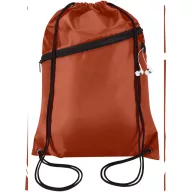   Saculet rucsac cu snur, Everestus, 2610E17937, 33x45.5 cm, Poliester, Rosu Brick