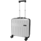 Troler voiaj pentru laptop 16 inch, Everestus, 2610E19090, 44.5x40x20 cm, ABS, Argintiu