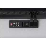   Troler voiaj pentru laptop 16 inch, Everestus, 2610E19090, 44.5x40x20 cm, ABS, Argintiu