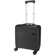   Troler voiaj pentru laptop 16 inch, Everestus, 2610E19091, 44.5x40x20 cm, ABS, Negru