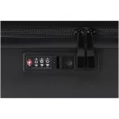 Troler voiaj pentru laptop 16 inch, Everestus, 2610E19091, 44.5x40x20 cm, ABS, Negru