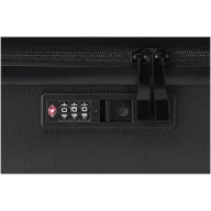   Troler voiaj pentru laptop 16 inch, Everestus, 2610E19091, 44.5x40x20 cm, ABS, Negru