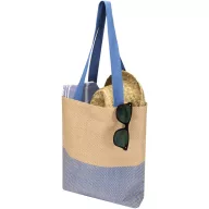   Sacosa de cumparaturi, Everestus, 2610E19045, 38x38x10.5 cm, Hartie, Albastru Ocean