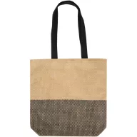  Sacosa de cumparaturi, Everestus, 2610E19047, 38x38x10.5 cm, Hartie, Negru