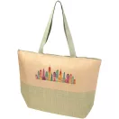 Sacosa de cumparaturi, Everestus, 2610E19040, 52.5x39x14 cm, Hartie, Rosu Brick