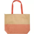 Sacosa de cumparaturi, Everestus, 2610E19040, 52.5x39x14 cm, Hartie, Rosu Brick