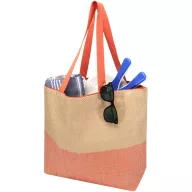   Sacosa de cumparaturi, Everestus, 2610E19040, 52.5x39x14 cm, Hartie, Rosu Brick