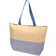   Sacosa de cumparaturi, Everestus, 2610E19041, 52.5x39x14 cm, Hartie, Albastru Ocean