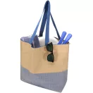 Sacosa de cumparaturi, Everestus, 2610E19041, 52.5x39x14 cm, Hartie, Albastru Ocean