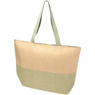   Sacosa de cumparaturi, Everestus, 2610E19042, 52.5x39x14 cm, Hartie, Verde Heather