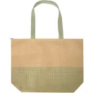 Sacosa de cumparaturi, Everestus, 2610E19042, 52.5x39x14 cm, Hartie, Verde Heather
