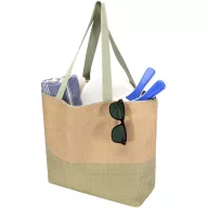  Sacosa de cumparaturi, Everestus, 2610E19042, 52.5x39x14 cm, Hartie, Verde Heather