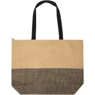  Sacosa de cumparaturi, Everestus, 2610E19043, 52.5x39x14 cm, Hartie, Negru