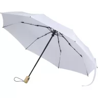   Umbrela de buzunar, Everestus, 2610E18618, 88xØ105 cm, Poliester, Alb