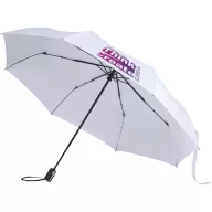   Umbrela de buzunar, Everestus, 2610E18592, 94xØ120 cm, Poliester, Alb