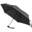 Umbrela de buzunar, Everestus, 2610E18596, 37.5xØ90 cm, Poliester, Negru