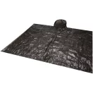 Poncho de ploaie de unica folosinta, Everestus, 2610E17886, In capsula, Adulti, Ø6.3 cm, Polistiren, Negru
