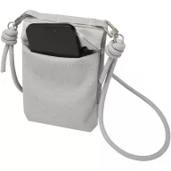   Husa pentru accesorii, Everestus, 2610E18299, 12.5x18x2.5 cm, Poliester, Gri Light