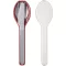 Set 3 tacamuri, Mepal, 2610E19064, 19.5x2.3x5.1 cm, Polipropilena, Roz