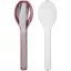 Set 3 tacamuri, Mepal, 2610E19064, 19.5x2.3x5.1 cm, Polipropilena, Roz