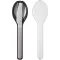 Set tacamuri, 2509E14804, Mepal, 19.5x2.3x5.1 cm, Polipropilena, Negru