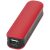 Edge 2000 mAh power bank, ABS Plastic, Red, solid black