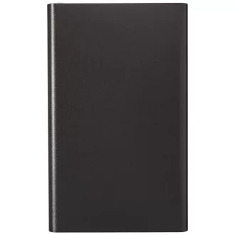 Pep 4000 mAh power bank, Aluminium, solid black