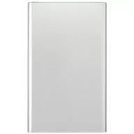 Pep 4000 mAh power bank, Aluminium, Silver